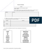 Guía de Aprendizaje Cuarto Prefijos y Sufijos