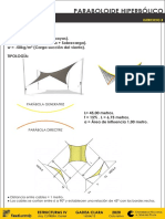 Guía Calculo Tensión Previa - Paraboloide Hiperbólico