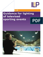 2018 Sports Ilp-Guidance-Note-2-Guidance-For-Lighting-Of-Televised-Sporting-Events-2018