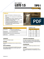 FT Tarrajeolisto 1.5 Tipo I