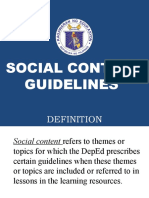 Social Content Guidelines - PPT PADON 1 1