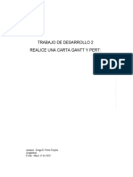 Elaboración y Ejecución Trabajo de Desarrolo 2