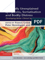 Medically Unexpl. Symptoms, Somatisation, Bodily Distress - F. Creed, Et. Al., (Cambridge, 2011) WW