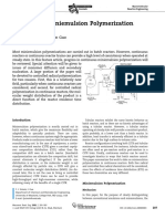 Continuous Miniemulsion Polymerization PDF