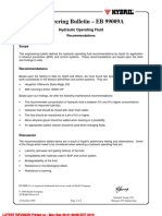 Engineering Bulletin - EB 99009A: Hydraulic Operating Fluid