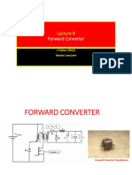 Forward Converter: J Fisher (PHD) Senior Lecturer