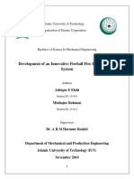 Development of An Innovative Fireball Fire Extinguishing System