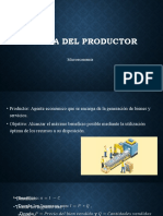 Teoría Del Productor