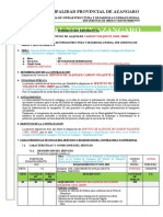 Terminos de Referencia - Camion Volquete