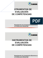 Instrumentos de Evaluacion Por Competencias