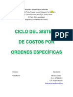 Informe de Contabilidad de Costo LM