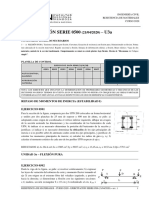 Ejercicios Sobre Vigas Hiperestaticas Aplicando Teoremas de Mohr