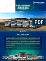 Ashok Leyland BS6 Tipper Range Brochure