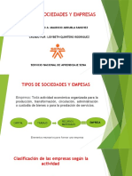 Tipos de Sociedades y Empesas Sena