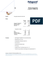 Set Yoghurt Produced From Recombined Milk With Palsgaard Acidmilk 305 PDF