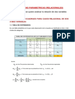 Test de Chi - Cuadrado para Caso Relacional-2019-1