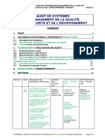 PRSMQ04 - I - Audit de Systèmes de Management QSE