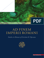 Ad Finem Imperii Romani: Studies in Honour of Coriolan H. Opreanu