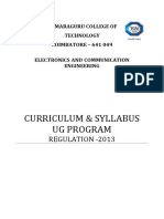 KCT Syllabus R2013 (1 To 8 Sem)