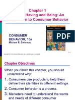 Lecture 1 Buying, Having and Being An Introduction To Consumer Behavior