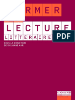 Former À La Lecture Littéraire