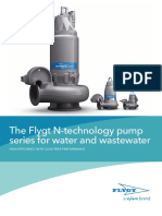 The Flygt N-Technology Pump Series For Water and Wastewater: High Efficiency With Clog-Free Performance