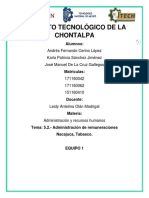 5.2 Administración de Remuneraciones