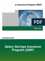 Salary Savings Insurance Program (SSIP)