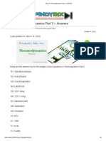 MCQ in Thermodynamics Part 3 