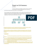 MBA Project Report On Life Insurance