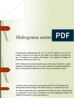 Hidrograma Unitario SCS - Snyder