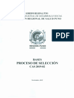 Bases Proceso de Seleccion Cas 2019 02