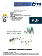 2.3. Recopilación y Análisis de Información Urbano.