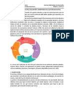 Planificación, Ejecución, Evaluación y Monitoreo en La Gestión Educativa Mañana PDF