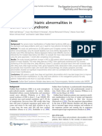 Sleep and Psychiatric Abnormalities in Gullian Barré Syndrome