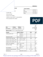 Please Note The New Package Dimensions Arccording To PCN 2009-134-A