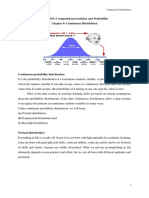 Continuous Distribution