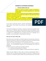 Detencion Del Pensamiento e Intencion Paradojica