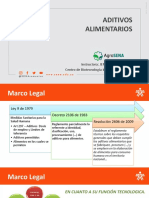 Aditivos Alimentarios - Resolución 2606 de 2009