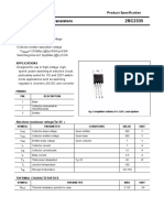 Silicon NPN Power Transistors: Savantic Semiconductor Product Specification