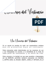 Universos Del Vestuario y Usos