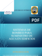 Sistemas de Bombeo para Suministro de Agua en