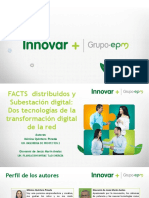 Grupo Epm Innovar Mas Jornadas Tecnicas Facts Distribuidos Subestacion Digital Dos Tecnologias Transformacion Digital Red