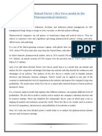 Analysis of Michael Porter Model For Pharmaceutical Industry