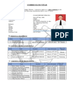 CV Fajar Hengki Wibawa Update 2020