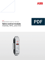 Valve Control Module: Xseries, RMC, and Xio