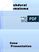 Subduralhematoma