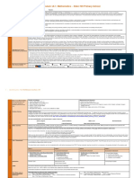 Year 5 - Western Australian Curriculum v8.1: Mathematics - Eden Hill Primary School