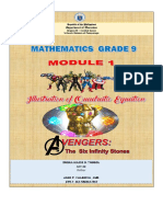 Math Grade 9 Q1 - MODULE1L1 - Illustrates-Quadratic-Equations PDF