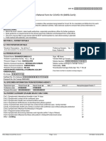 Icmr Specimen Referral Form For Covid-19 (Sars-Cov2) : (If Yes, Attach Prescription If No, Test Cannot Be Conducted)